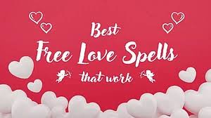 Free love spells that work